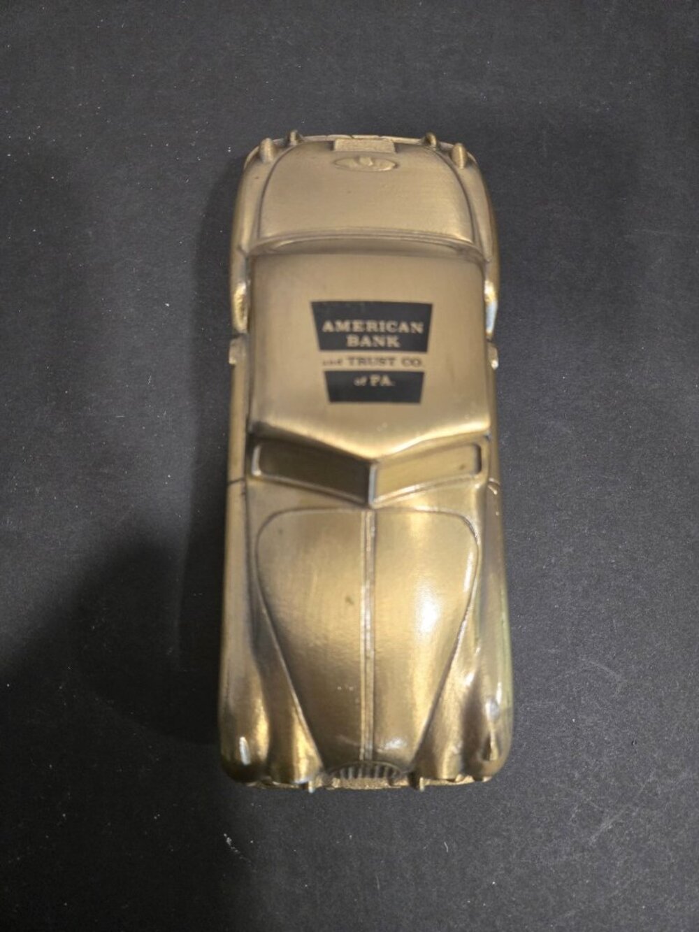 Coin Bank Banthrico Chicago U.S.A  1955 Jaguar Vehicle Vintage (SEE PICS)